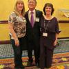 Robert Mah with his two very capable helpers, Donna Laurin and Judy McDonald